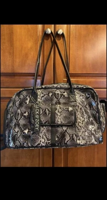 $19.99 • Buy Zack & Zoey Pet Carrier Dog Cat Tote  Faux Snakeskin 16x10.5x6.5
