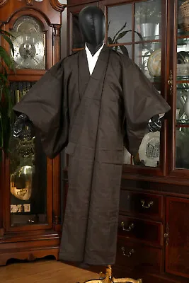 Dear Vanilla Japanese Kimono Men's Robe Gown Authentic Japan Vintage • $52