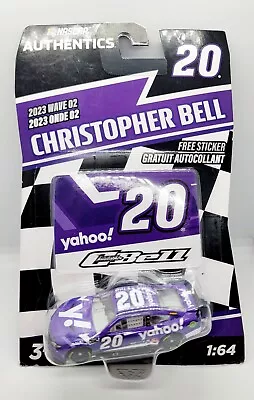 Nascar Authentics 2023 Wave 2 Christopher Bell Yahoo!  1/64 Diecast Race Car  • $10.50