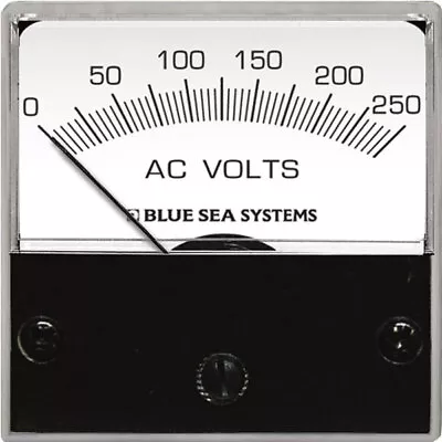 Blue Sea - 8245-BSS Voltmeter Micro AC 0–250V  (1EA) • $44.70