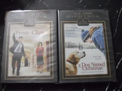 Hallmark 2 DVD Lot Front Of The Class / A Dog Named Christmas BRAND NEW • $29.99