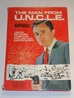 Man From Uncle U.n.c.l.e. 1966 British Annual World Distributors Hardback< • £8.99