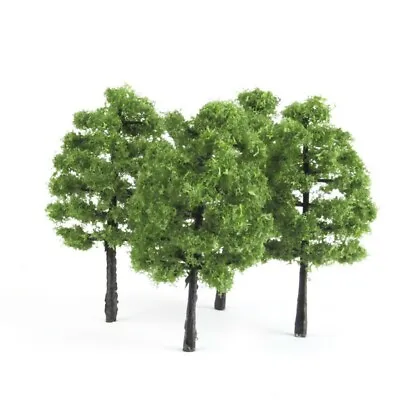 20X Model Trees Train Railroad Diorama Wargame Park Scenery HO OO Scale 1:100 UK • £5.11