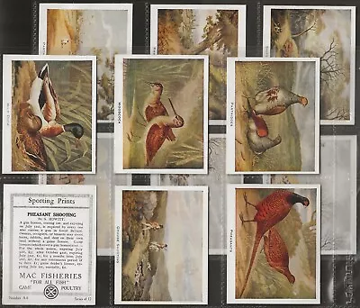 Mac Fisheries-full Set- Sporting Prints 1923 (l12 Cards) Excellent • £24.99