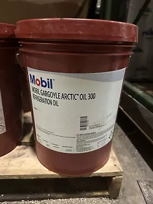 Mobil Gargoyle Arctic 300 Compressor Oil 5 Gal. Pail ***SALE*** • $149