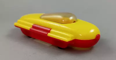 Dillon Beck Wannatoys Future Car Vintage 1950s Red Yellow Hard Plastic Space Toy • $18.99