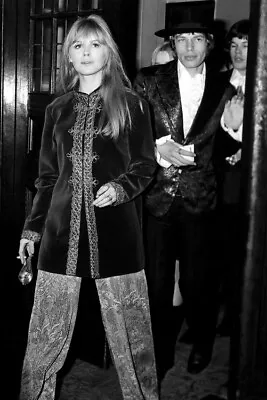 MICK JAGGER & MARIANNE FAITHFULL 24x36 Inch Poster • $29.99