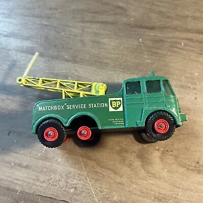 Matchbox Lesney 12 King  Foden Breakdown Truck BP Service Station For Restore • $20