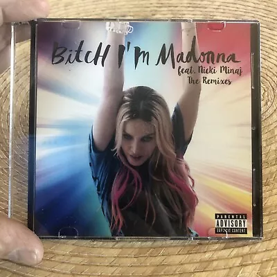 $30 • Buy Madonna Bitch Im Madonna Remixes Promo Cd Nicki Minaj US