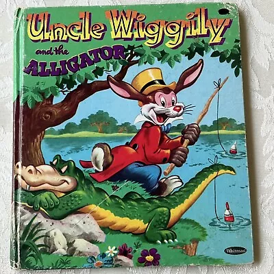 Vtg Children’s Book 1953 Uncle Wiggly And The Alligator Whitman Tell-a-Tale • $7