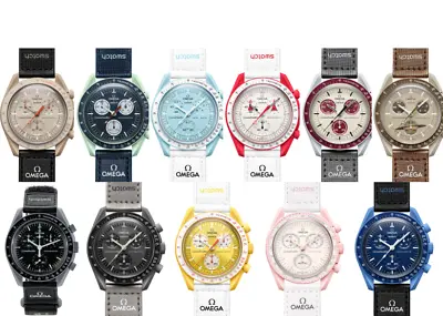 Omega X Swatch MoonSwatch Bioceramic - All/Any Variants - Fast Shipping • $387.75