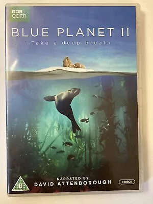 Blue Planet II (DVD 2017) Like New David Attenborough • £2