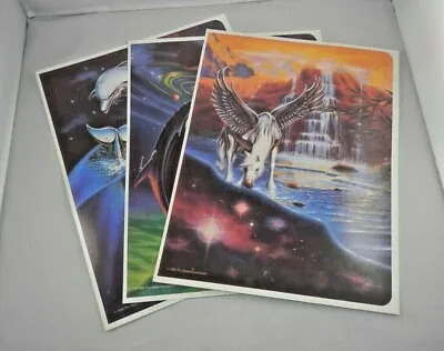 $19.99 • Buy Mead Corporation Art Posters - Dolphins - Pegasus - Killer Whales Trapper Keeper