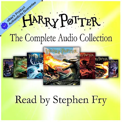 $73.61 • Buy Harry Potter Audiobook Complete Collection Read By Stephen Fry *SUPER RARE SET!*