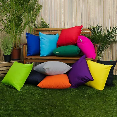 £9.97 • Buy Garden Outdoor Water Resistant Scatter Hollowfibre Filled Decorative Cushions