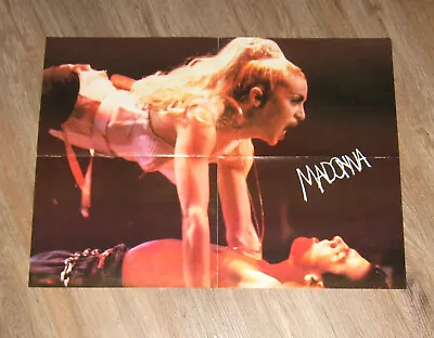 Madonna Original Magazine POSTER Live In Concert TOUR Photo • $15