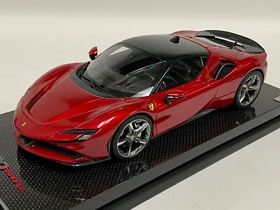 1/18 MR Collection Ferrari SF90 Stradale Red   Rosso Fucco Carbon Base FE028K • $699.95