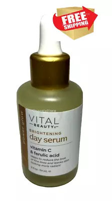 Vital Beauty Brightening Day Serum Vitamin C & Ferulic Acid  2 Oz • $18.89