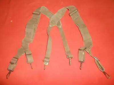 U.s.army :  M-1936 Suspenders Korean War militaria  • $30
