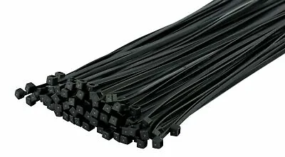 £2.29 • Buy Cable Ties Releasable Black Strong Tie Wraps-Zip Ties Nylon