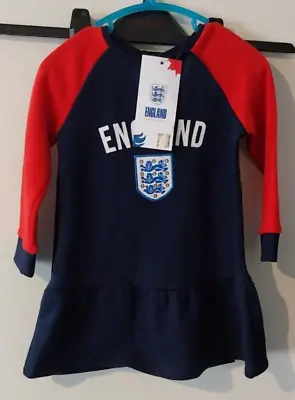 England Official Merch Baby Girls 12/18 Months 2 Piece Top And Leggings Set • £12