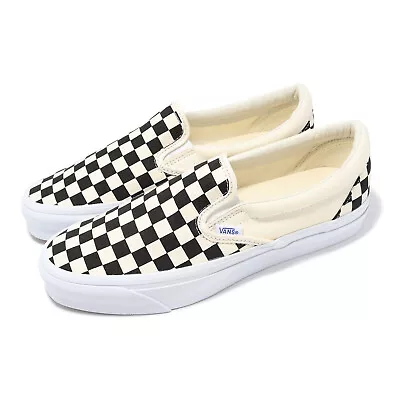 Vans Slip-On Reissue 98 Checkerboard Black White Men Unisex Casual VN000CSE2BO • $163.90