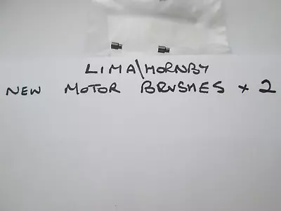 £3.99 • Buy Lima/hornby New Motor Brushes Motor Brushes X 2  Oo Gauge