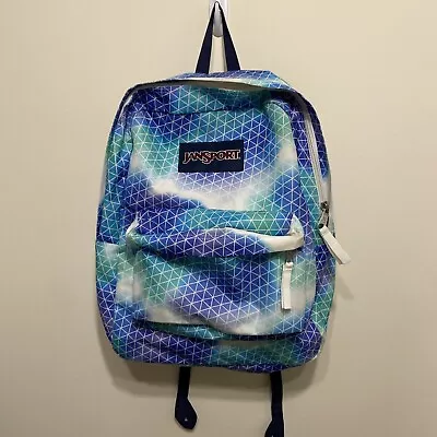 JANSPORT Superbreak Backpack Active Ombré Original GUC • £12.83