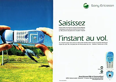 £3.19 • Buy 2002 Advertising 088 Mobile Advertising Sony Ericsson T68i Communic Cam (2 Pages)