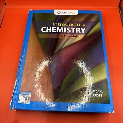 Introductory Chemistry: A Foundation - Hardcover • $15