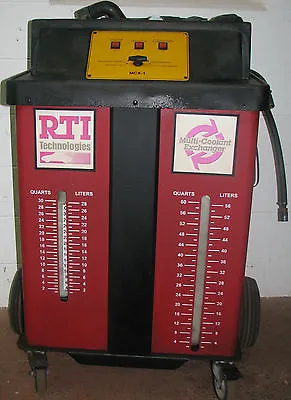 RTI Multi Coolant Fluid Exchange Machine • $699