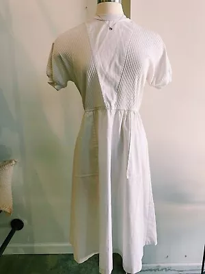 White Vintage Elan Dress • $22