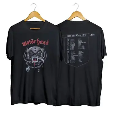 1982 Motorhead Rock Tour 2 Sided Vintage 80s 100% Cotton Shirt S-5XL 103341 • $28.98