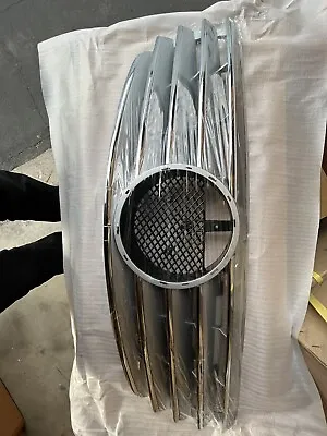 Front Grille Grill Silver ABS Fit Mercedes-Benz E Class W211 • $10