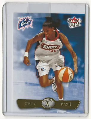 SWIN CASH WNBA ROOKIE Card Fleer Ultra #102 2002 Mint Never Touched Original Env • $69.99