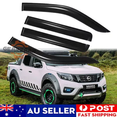 Weathershields Weather Shields For Nissan Navara D40 2005-2015 Model Sun Visors • $38.84