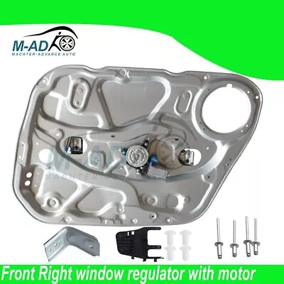 Front RH Right Window Regulator With Motor Door Panel For Hyundai I30 FD 2007-12 • $115.83