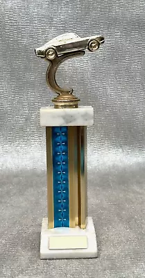 Vintage Retro Ford Mustang Fastback Car Show Trophy Made In Italy 10 1/4  Tall • $0.99