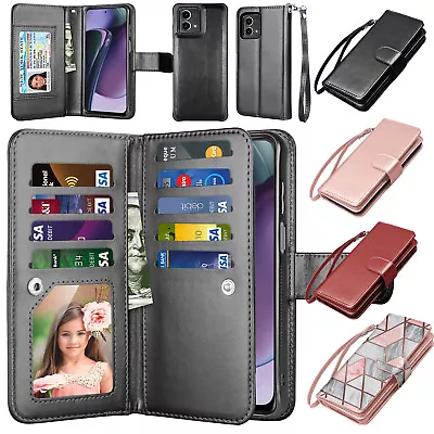 For Motorola Moto G Stylus/G 5G/G Power 5G 2023 Leather Case Wallet Stand Cover • $10.49