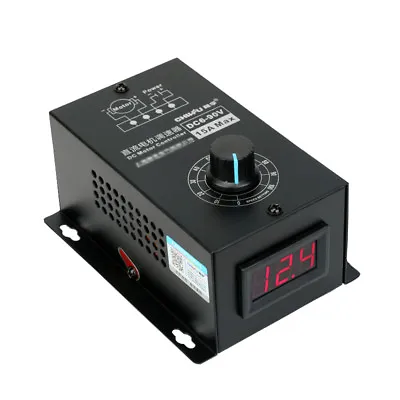 NEW PWM 6-90V 1000W DC Motor Speed Controller 15A Max Governor With Voltmeter  • $23.98