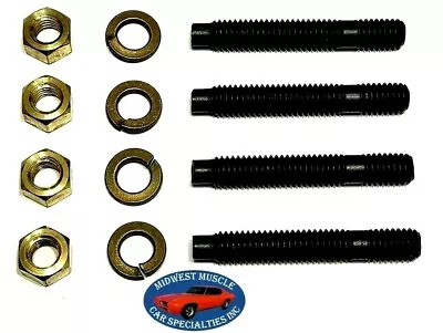 $15.96 • Buy Ford Lincoln Mercury 3/8  Engine Exhaust Intake Manifold Head Stud Bolt 4pcs J