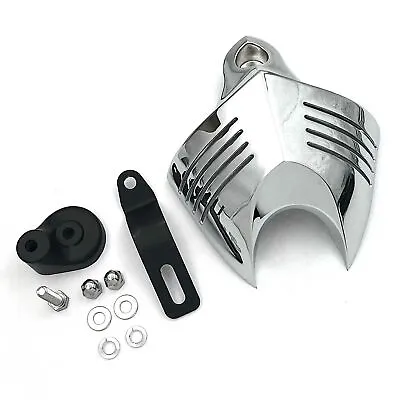 Twin Horn Cover Cowbell Kit For 1992-2014 Harley Motorcycle Chrome • $25