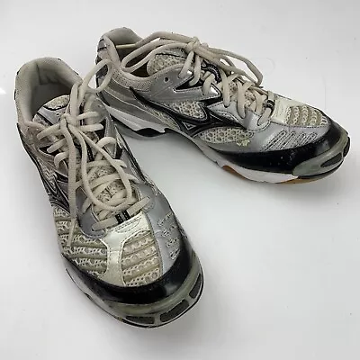 Mizuno Wave Lighting 6 Volleyball Sneakers Shoes Women's Size 10 Gs-0310 • $13.59