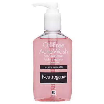Neutrogena Oil Free Acne Wash Pink Grapefruit Facial Cleanser 175ml • $10.39