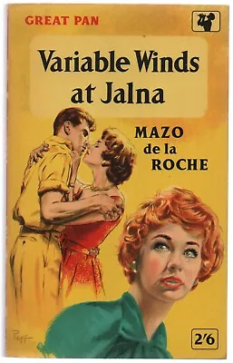 Variable Winds At Jalna Mazo De La Roche Pan Books 1959 Peff Art • £8