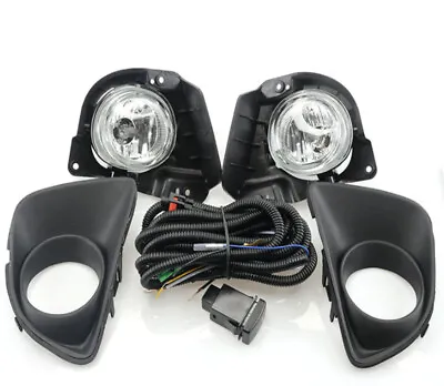 Pair Bumper Fog Light Spot Driving Lamps Kit Fit For Mazda 2 Demio 2007 - 2011 • $90.06
