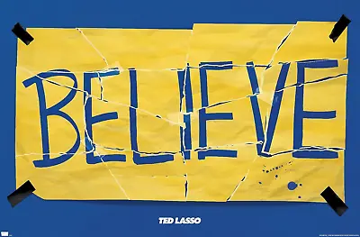 Ted Lasso - Torn Believe Wall Poster • $11.75