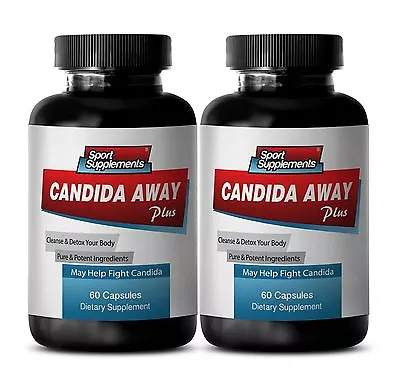 Yeast Cleanse - Candida Away 1275mg SS - Nature Vaginal Flora Cleanser Pills 2B • $38.30