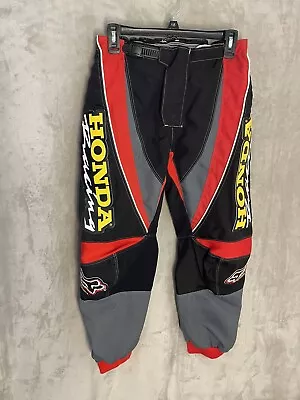 Fox Racing 180 Honda Motocross Pants 32 Actual 30 Keprotec  Padded Belted * • $29.99