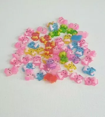 10 Pcs Mixed Resin Kawaii Kitty Cats Flatback Cabochons Embellishments • £4.30